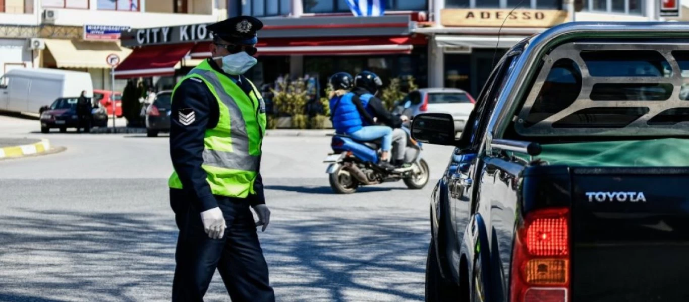 Πάνω από 1000 παραβιάσεις της απαγόρευσης κυκλοφορίας – 7 συλλήψεις για άνοιγμα καταστημάτων